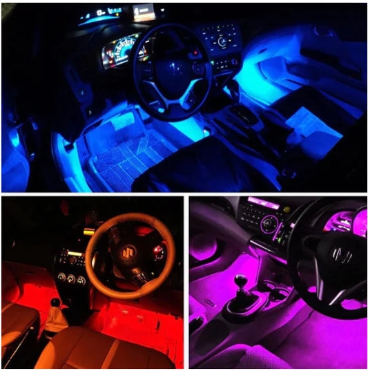 Devine RGB LED Car Lights – Music Sync Interior Ambient Lighting Kit